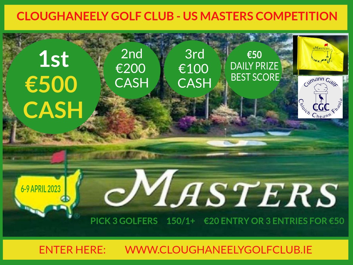 US Masters Poster 2023